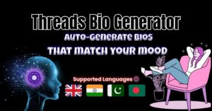 Threads Bio Generator